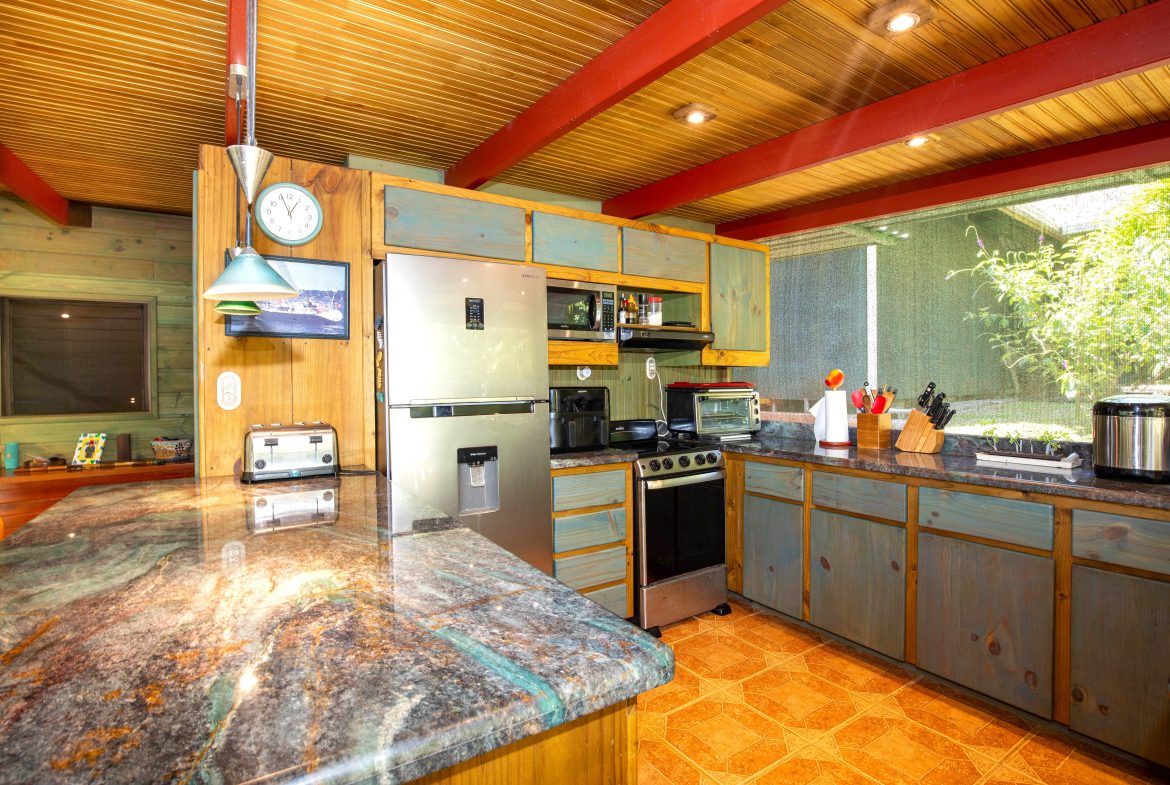MAIN HOME, 3 CABINS, POOL, SUANA, AND WORKSHOP – 1.73 ACRES