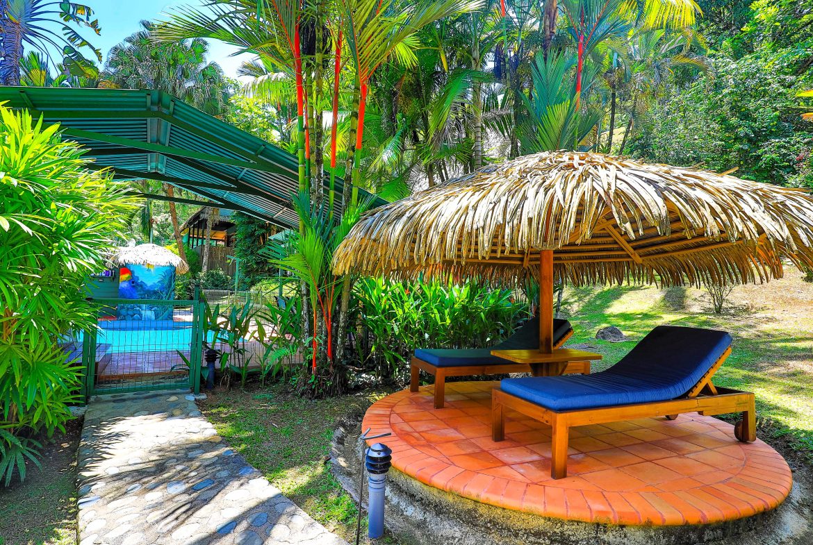 MAIN HOME, 3 CABINS, POOL, SUANA, AND WORKSHOP – 1.73 ACRES, Uvita, Costa Rica — photo 2