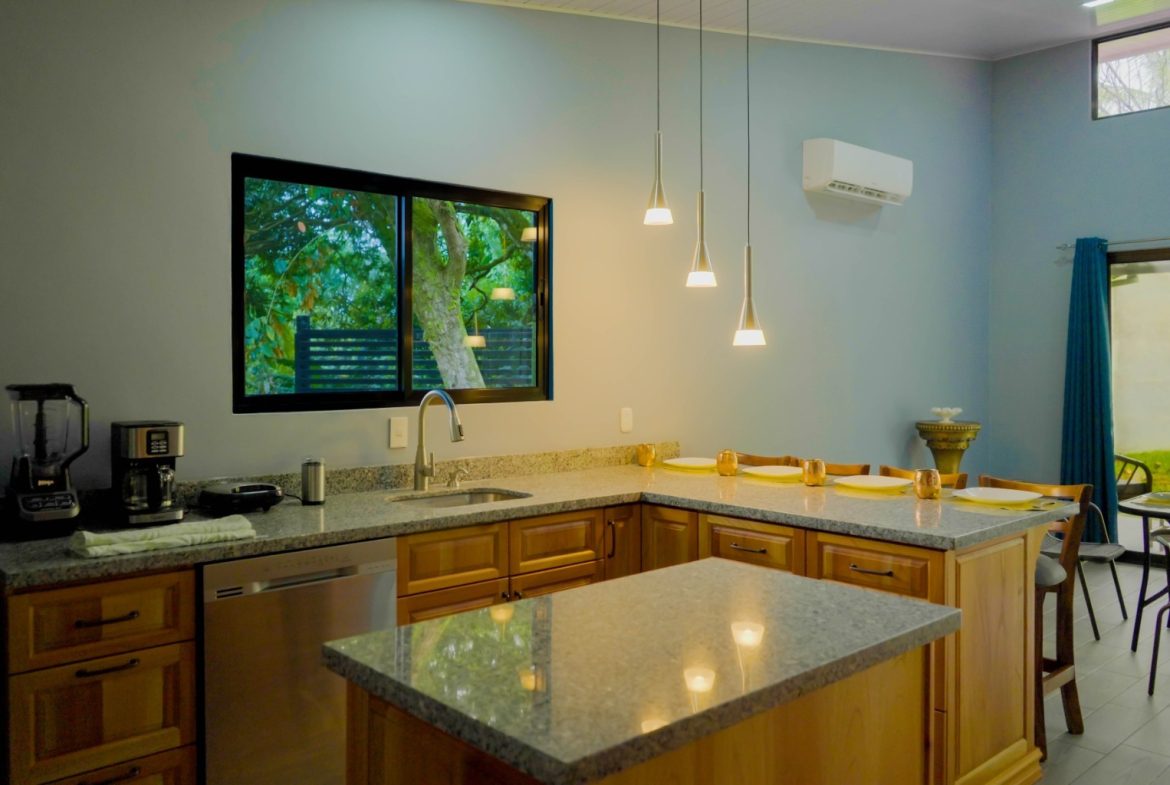 HOUSE AND SMALL TICO STYLE GUEST HOUSE – 1.6 ACRES