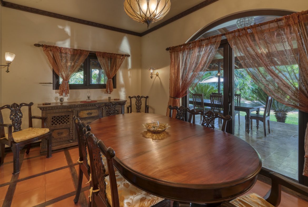 4 BEDROOM EUROPEAN STYLE HOME WITH STUNNING OCEAN VIEWS – 6.27 ACRES