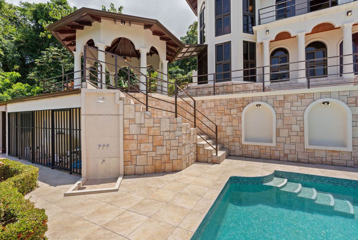 OCEAN VIEW ESTATE HOME WITH GUEST BUNGALOW, CARETAKER HOME, FRUIT TREES, AND WATERFALL – 3.47 ACRES