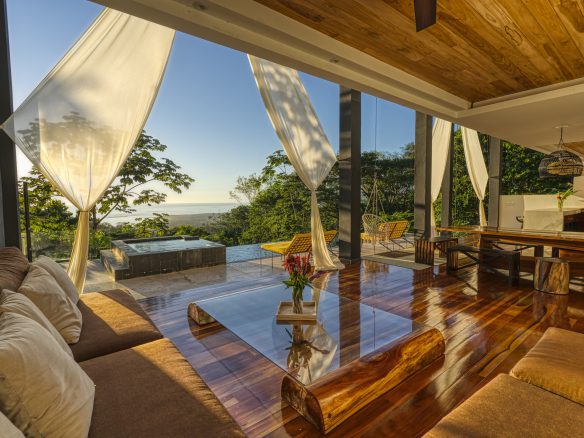 SPECTACULAR OCEAN VIEW HOME – CASTILLO DE LA SELVA – 1.72 ACRES, Uvita, Costa Rica — photo 4