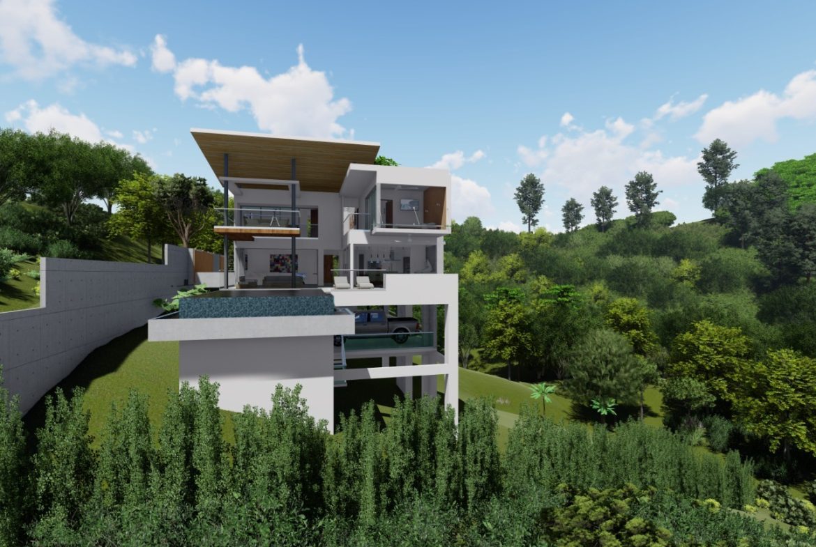 LUXURY HOME UNDER CONSTRUCTION WITH AMAZING OCEAN VIEWS – 0.7 ACRES