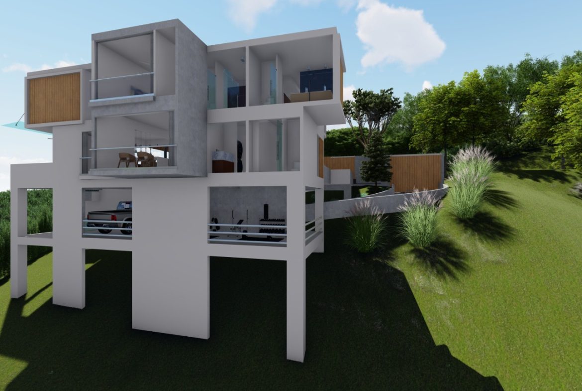 LUXURY HOME UNDER CONSTRUCTION WITH AMAZING OCEAN VIEWS – 0.7 ACRES