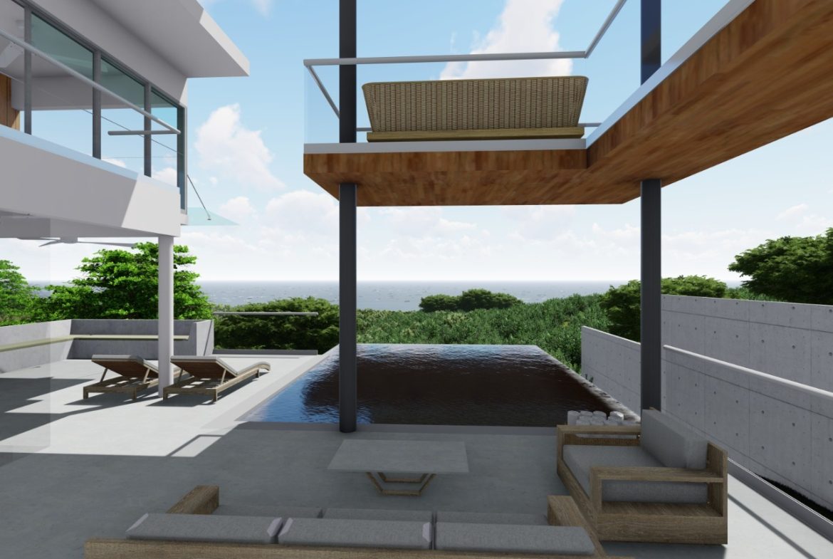 LUXURY HOME UNDER CONSTRUCTION WITH AMAZING OCEAN VIEWS – 0.7 ACRES, Uvita, Costa Rica — photo 3