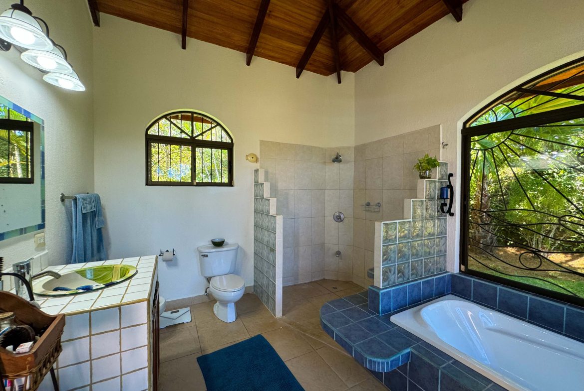 MOUNTAIN AND OCEAN VIEW 2-STORY HOME – 4.9 ACRES, Uvita, Costa Rica — photo 5
