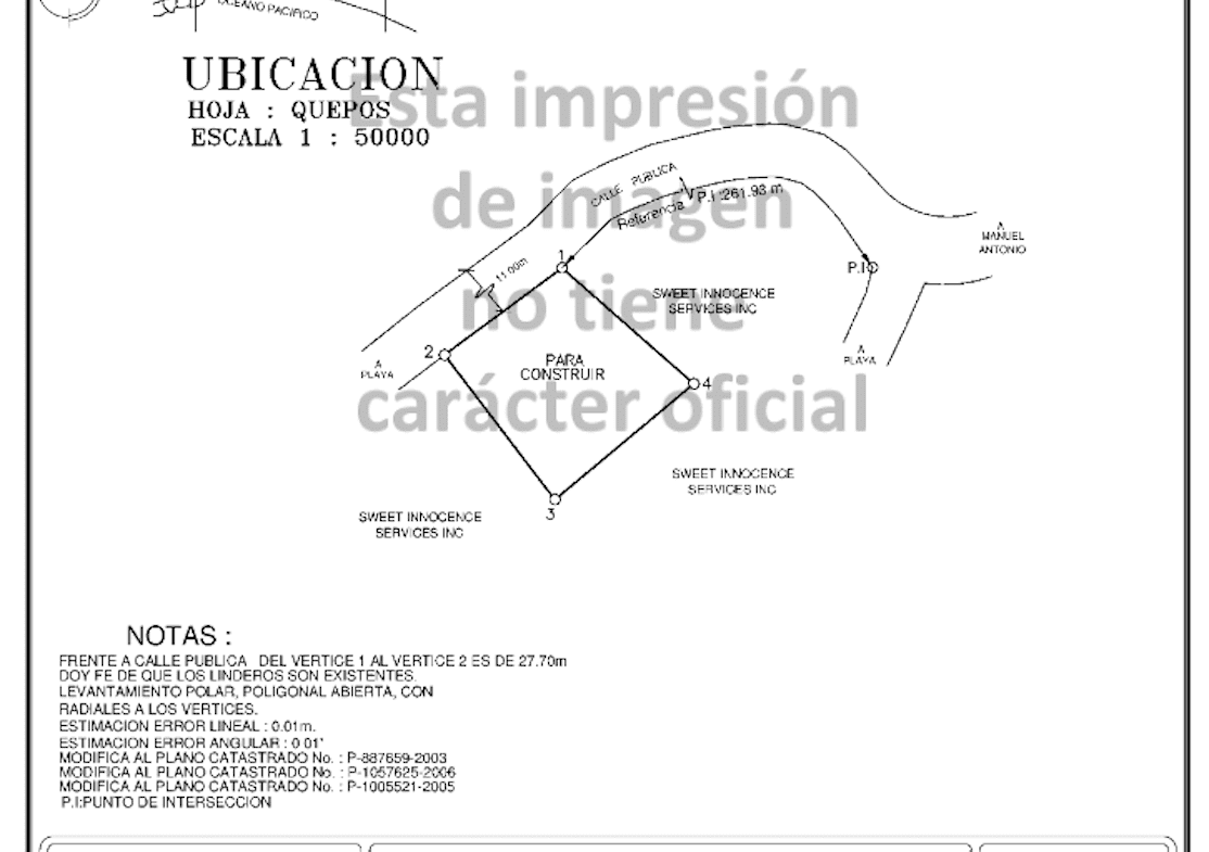 Dream Property – Ocean View Lot in Manuel Antonio