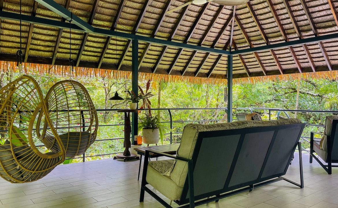 3 BEDROOM HOME AND TWO CABINAS WITH VIEWS TO THE STREAM – 1.96 ACRES