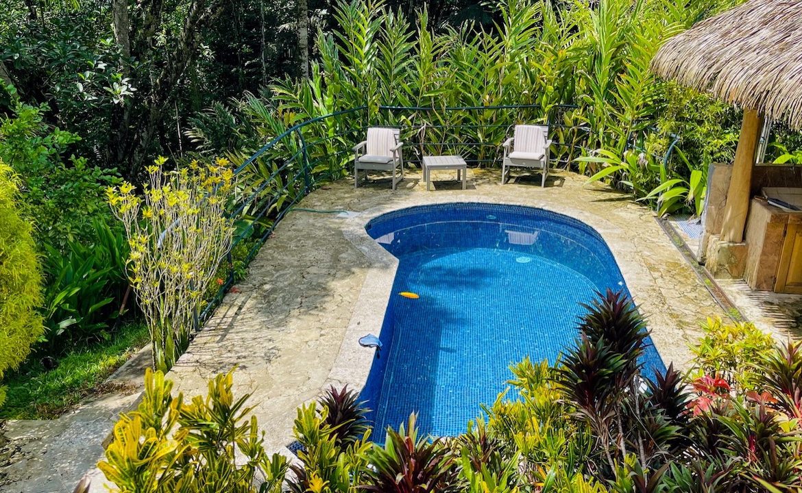 3 BEDROOM HOME AND TWO CABINAS WITH VIEWS TO THE STREAM – 1.96 ACRES, Uvita, Costa Rica — photo 6
