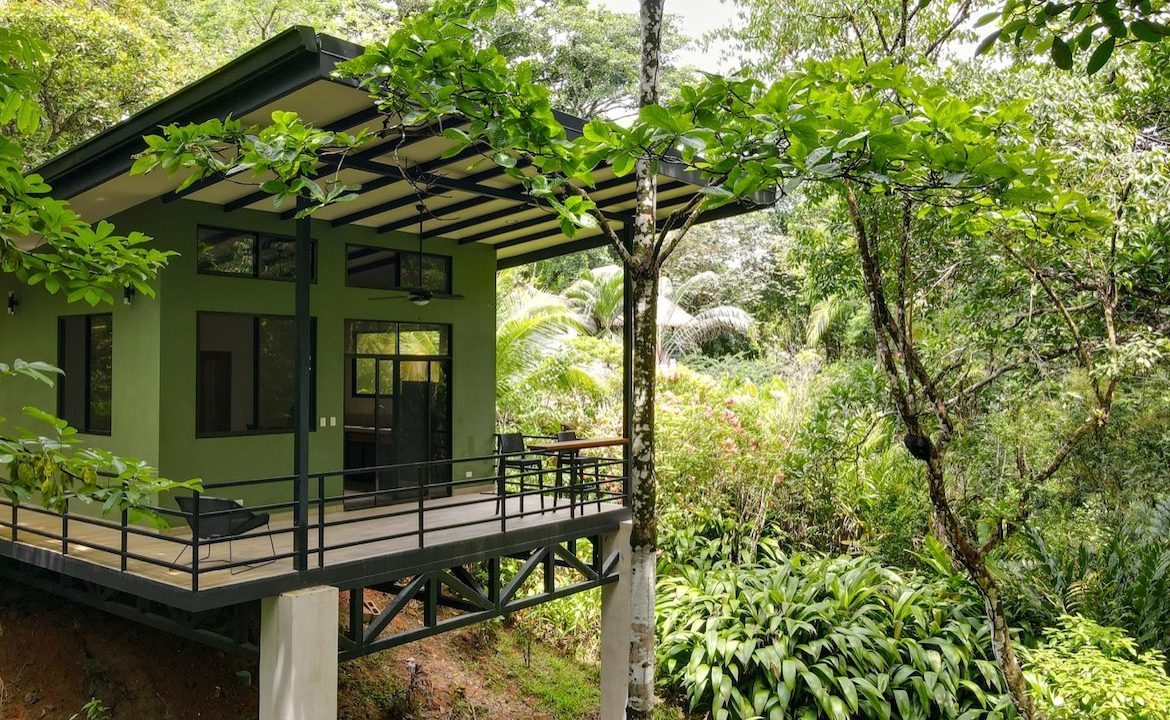 3 BEDROOM HOME AND TWO CABINAS WITH VIEWS TO THE STREAM – 1.96 ACRES