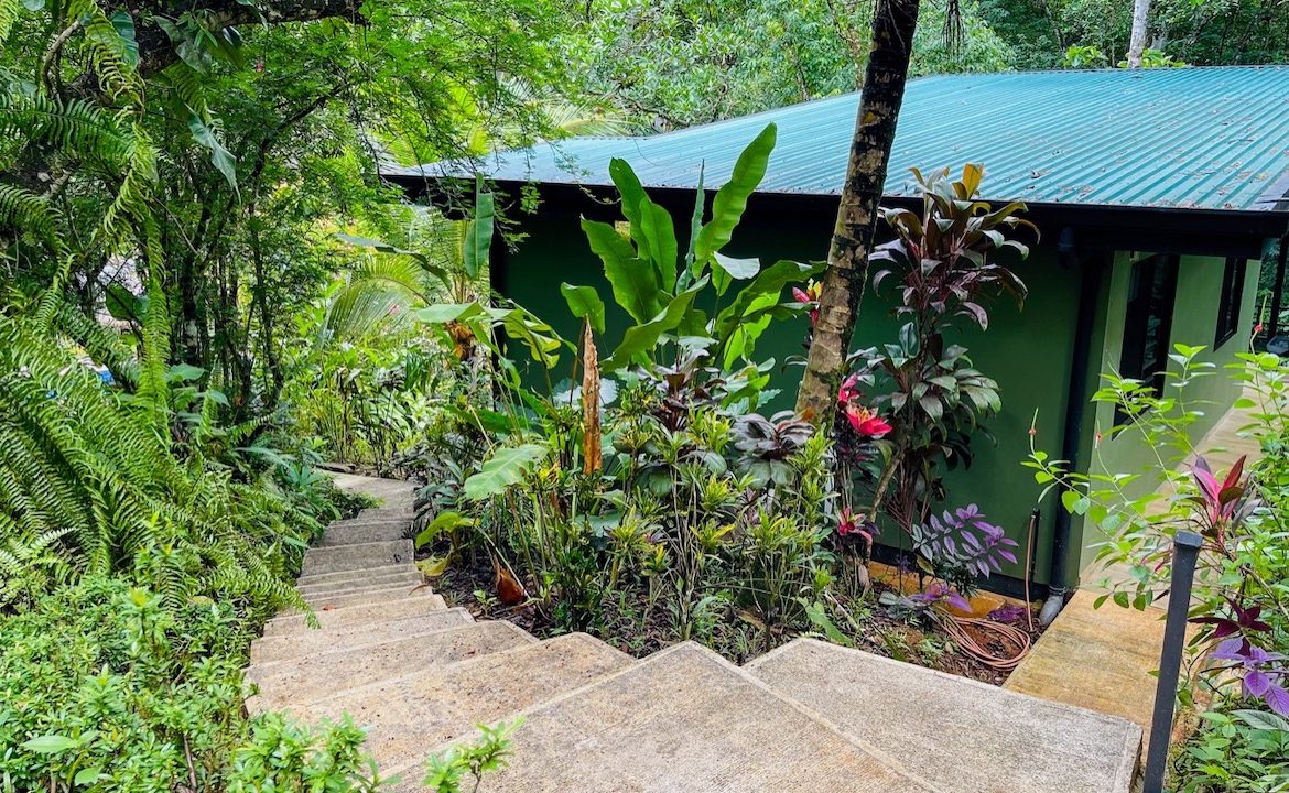 3 BEDROOM HOME AND TWO CABINAS WITH VIEWS TO THE STREAM – 1.96 ACRES