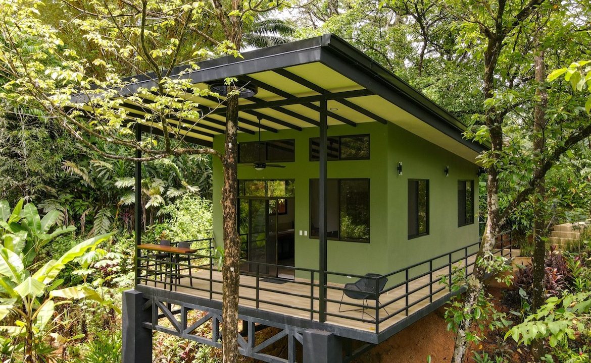 3 BEDROOM HOME AND TWO CABINAS WITH VIEWS TO THE STREAM – 1.96 ACRES