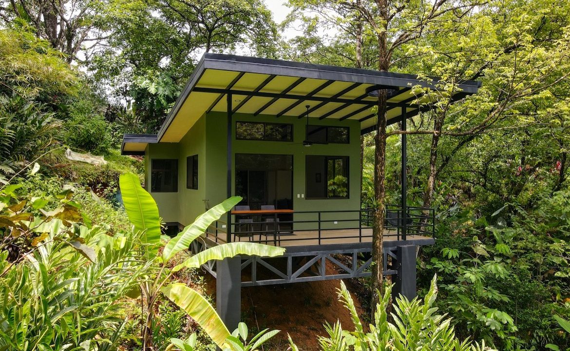 3 BEDROOM HOME AND TWO CABINAS WITH VIEWS TO THE STREAM – 1.96 ACRES