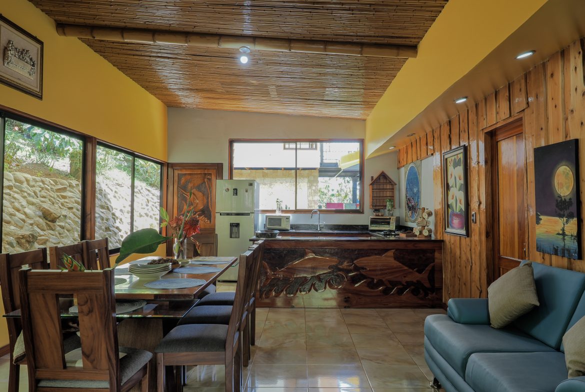 TURN KEY MOUNTAIN VIEW 2 BEDROOM HOUSE PLUS BUNGALOW WITH COOL CLIMATE AND PRIVACY – 0.8 ACRES