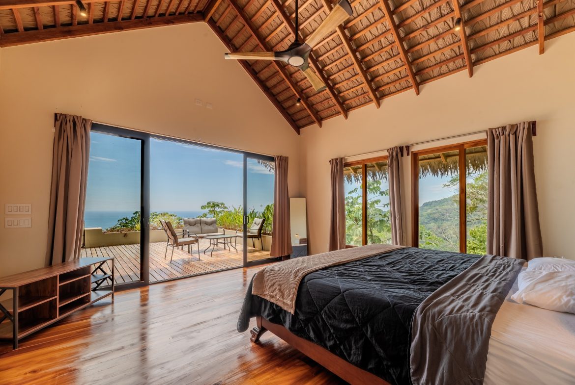 OCEAN VIEW HOME IN  DOMINICAL ,GATED COMMUNITY  – 2.22 ACRES