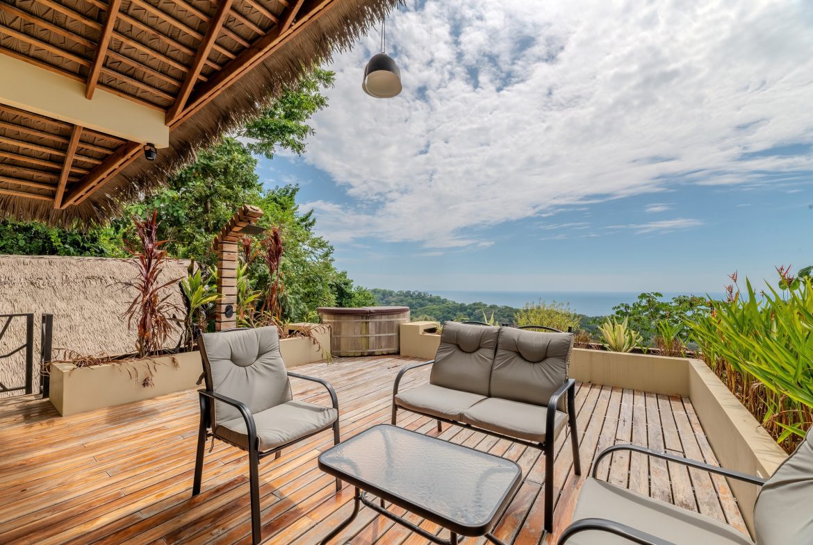 OCEAN VIEW HOME IN  DOMINICAL ,GATED COMMUNITY  – 2.22 ACRES