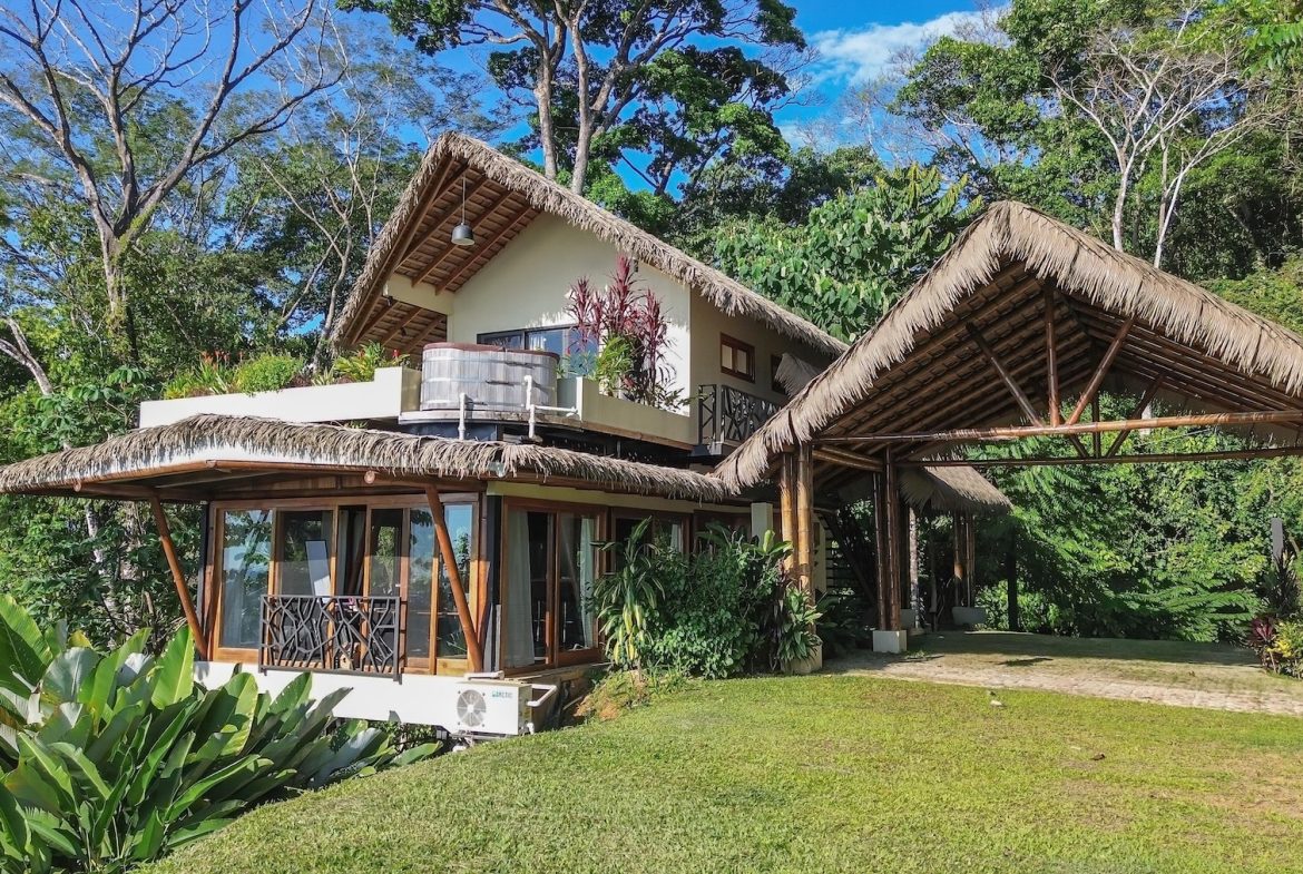 OCEAN VIEW HOME IN  DOMINICAL ,GATED COMMUNITY  – 2.22 ACRES