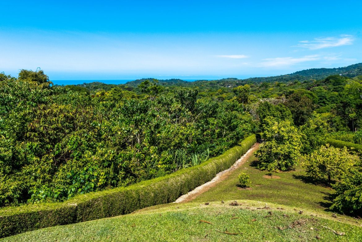 PROPERTY WITH A GUEST HOUSE AND PANORAMIC VIEWS OF THE OCEAN AND MOUNTAINS, IN OJOCHAL – 2.58 ACRES