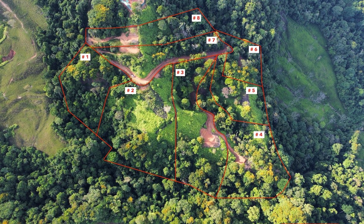OCEAN VIEW LOTS IN UVITA MOUNTAINS STARTING AT $250K