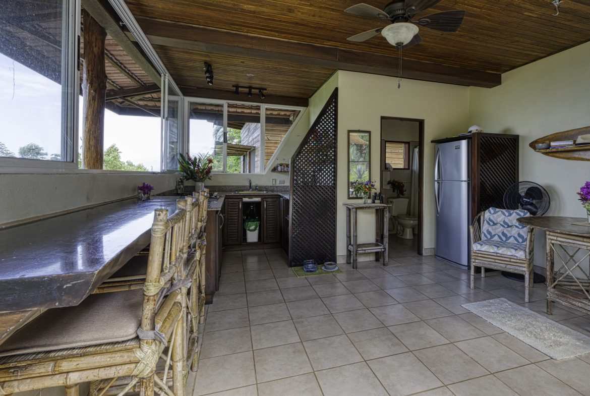 PROPERTY WITH MANICURED LANDSCAPED , OCEAN AND VALLEY VIEW PLUS SMALL HOUSE , CABIN AND STUDIO – 4.72 ACRES, Uvita, Costa Rica — photo 6