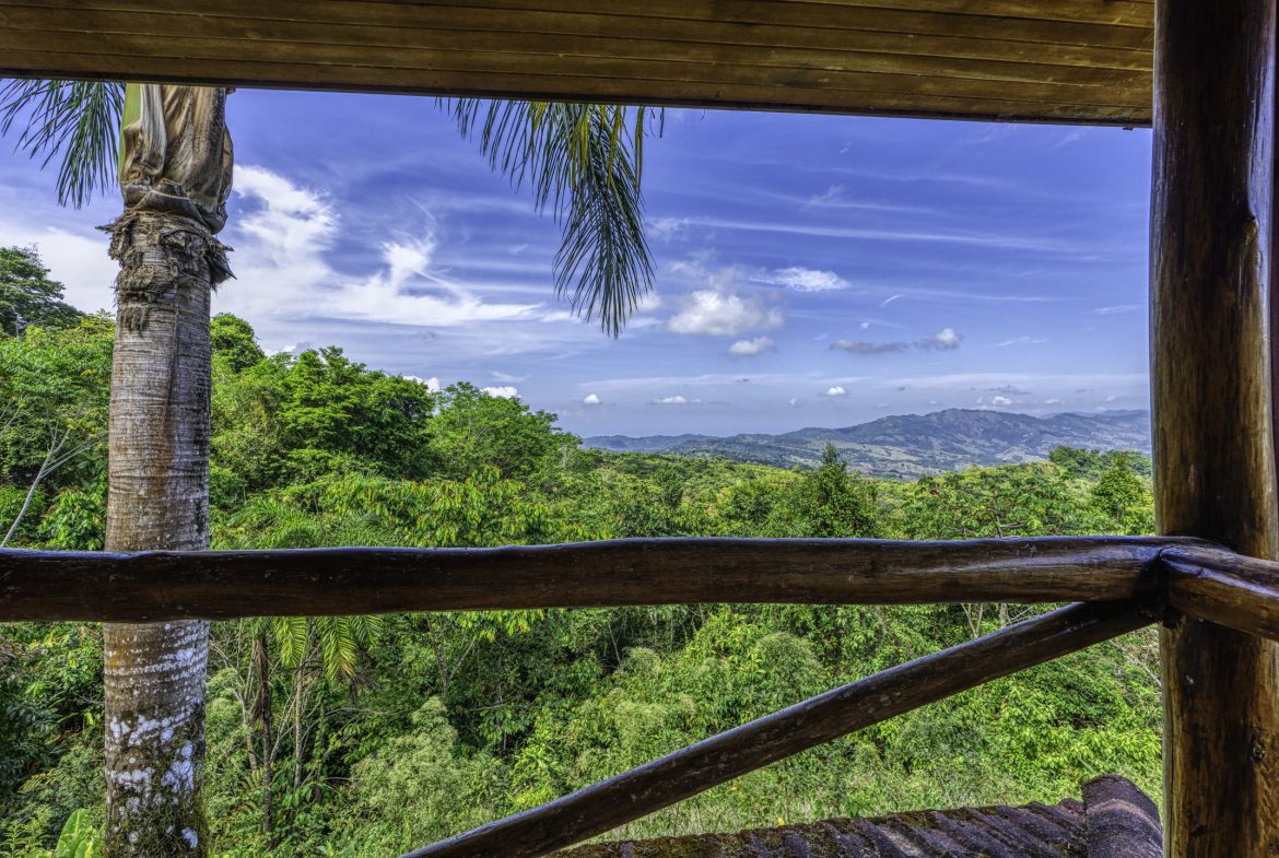 PROPERTY WITH MANICURED LANDSCAPED , OCEAN AND VALLEY VIEW PLUS SMALL HOUSE , CABIN AND STUDIO – 4.72 ACRES