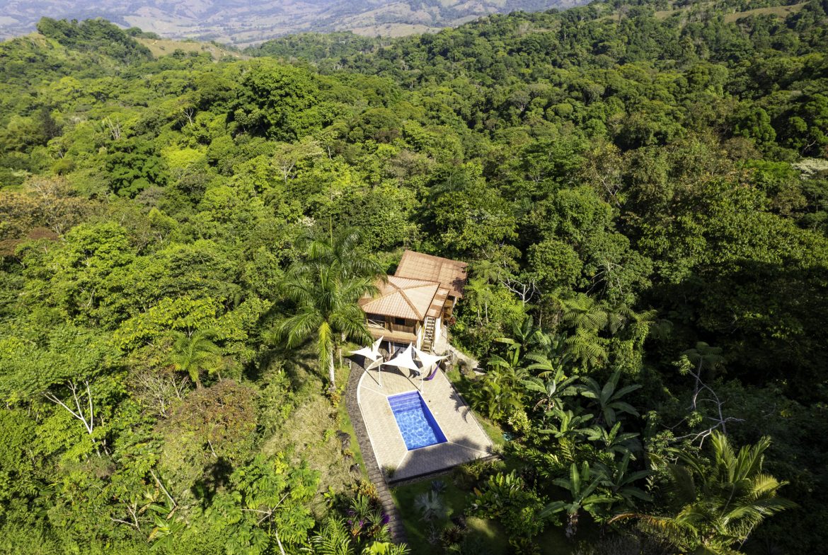 PROPERTY WITH MANICURED LANDSCAPED , OCEAN AND VALLEY VIEW PLUS SMALL HOUSE , CABIN AND STUDIO – 4.72 ACRES