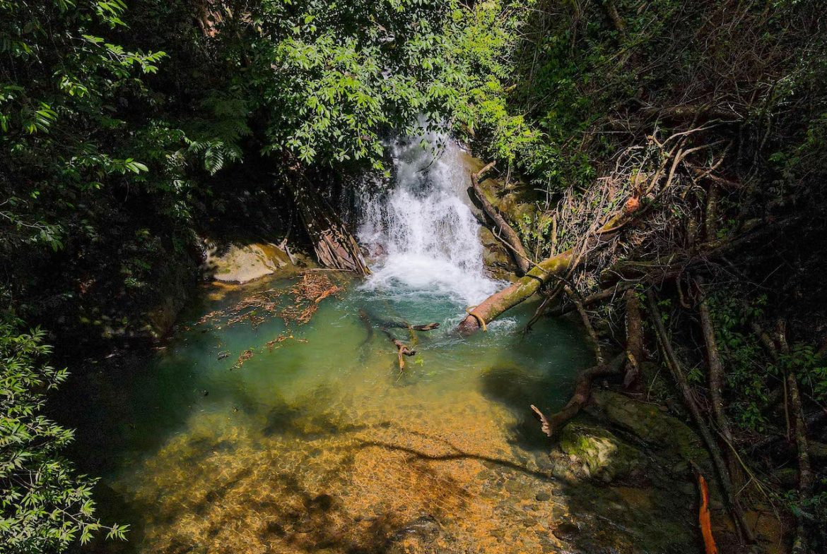 NATURAL PLAYGROUND – WATERFALL PROPERTY WITH SWIMMING HOLES AND SELF SUSTAINABILITY POTENCIAL  – 128 ACRES