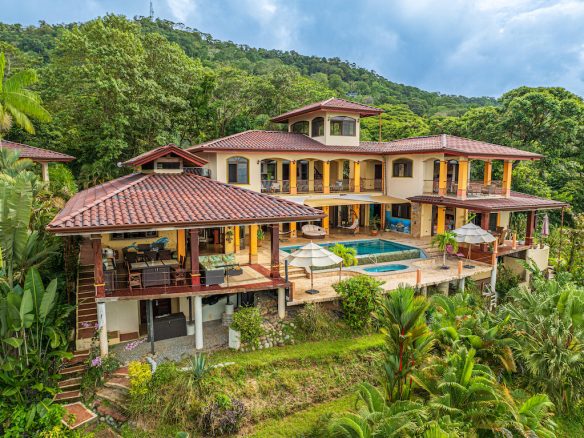 SKYFALL – LUXURY OCEAN VIEW HOUSE AND GUEST HOUSE IN ESCALERAS, Dominical, Costa Rica — photo 5