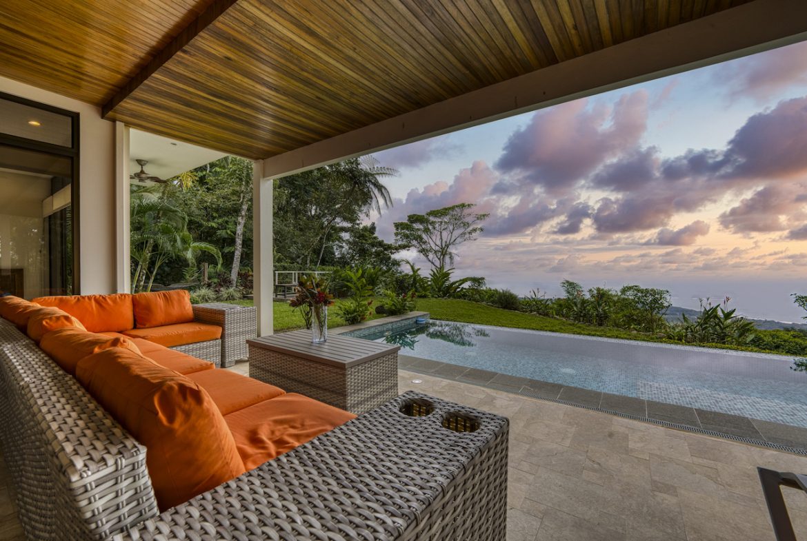 WHALE TAIL AND AMAZING OCEAN VIEWS 2 BEDROOM HOME FOR SALE, Uvita, Costa Rica — photo 2