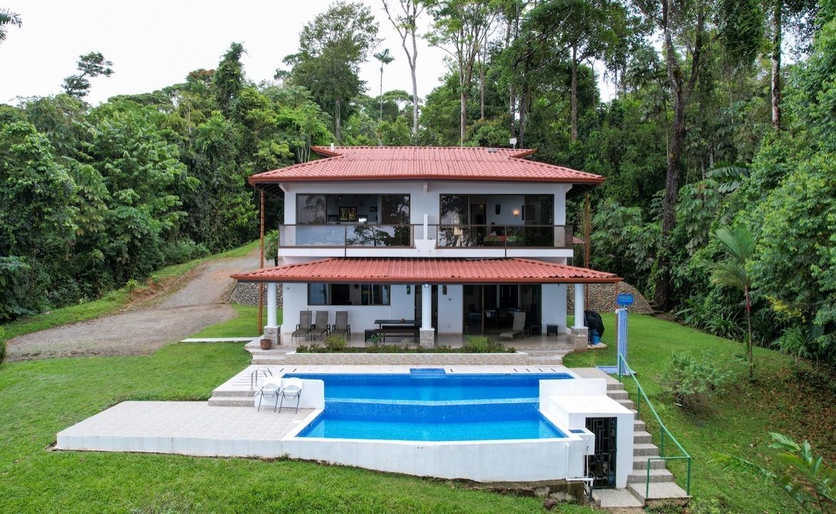 TWO HOUSES WITH AMAZING OCEAN VIEWS + GUEST HOUSE AND ADDITIONAL BUILDING SITES – 13 ACRES, Uvita, Costa Rica — photo 6