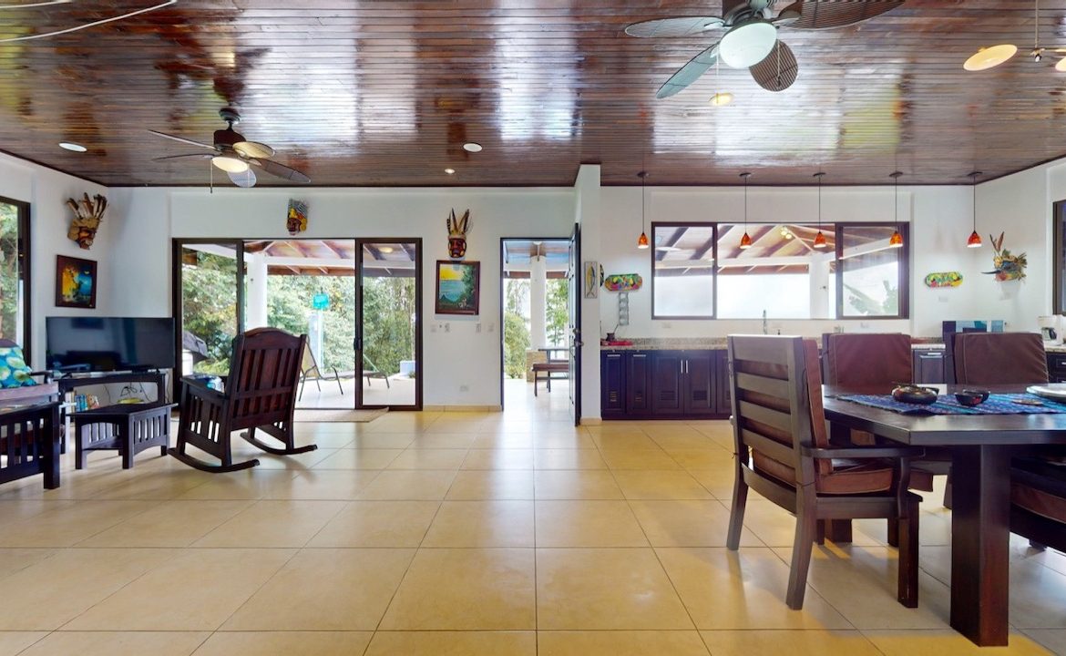 TWO HOUSES WITH AMAZING OCEAN VIEWS + GUEST HOUSE AND ADDITIONAL BUILDING SITES – 13 ACRES, Uvita, Costa Rica — photo 7