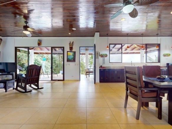 TWO HOUSES WITH AMAZING OCEAN VIEWS + GUEST HOUSE AND ADDITIONAL BUILDING SITES – 13 ACRES, Uvita, Costa Rica — photo 7