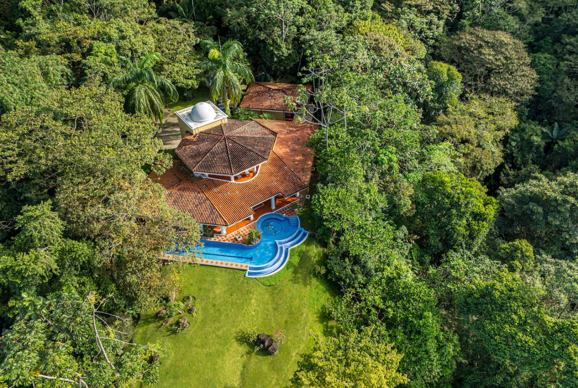 WHALE TAIL VIEW AND PRIVACY LUXURY 3 BEDROOM HOME – 7.5 ACRES, Uvita, Costa Rica — photo 5