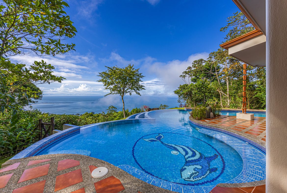 WHALE TAIL VIEW AND PRIVACY LUXURY 3 BEDROOM HOME – 7.5 ACRES, Uvita, Costa Rica — photo 6