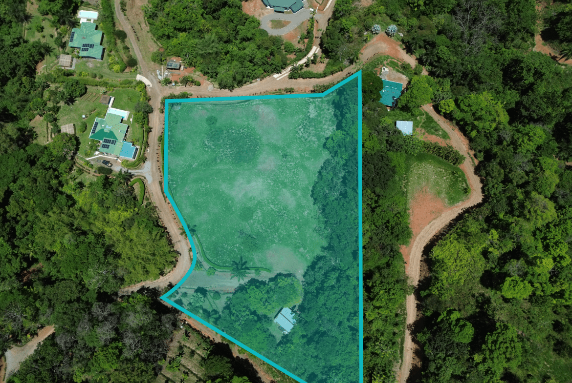 OCEAN VIEW BUILDING SITE NEAR DOMINICAL BEACH – 3.45 ACRES