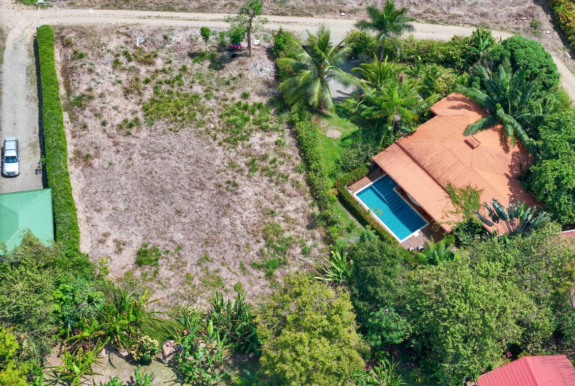 Centrally located .29 acre Ojochal Lot with Mountain Views and Ready to Build