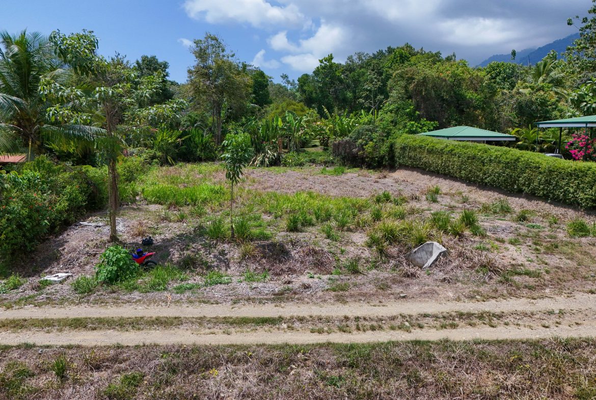 Centrally located .29 acre Ojochal Lot with Mountain Views and Ready to Build