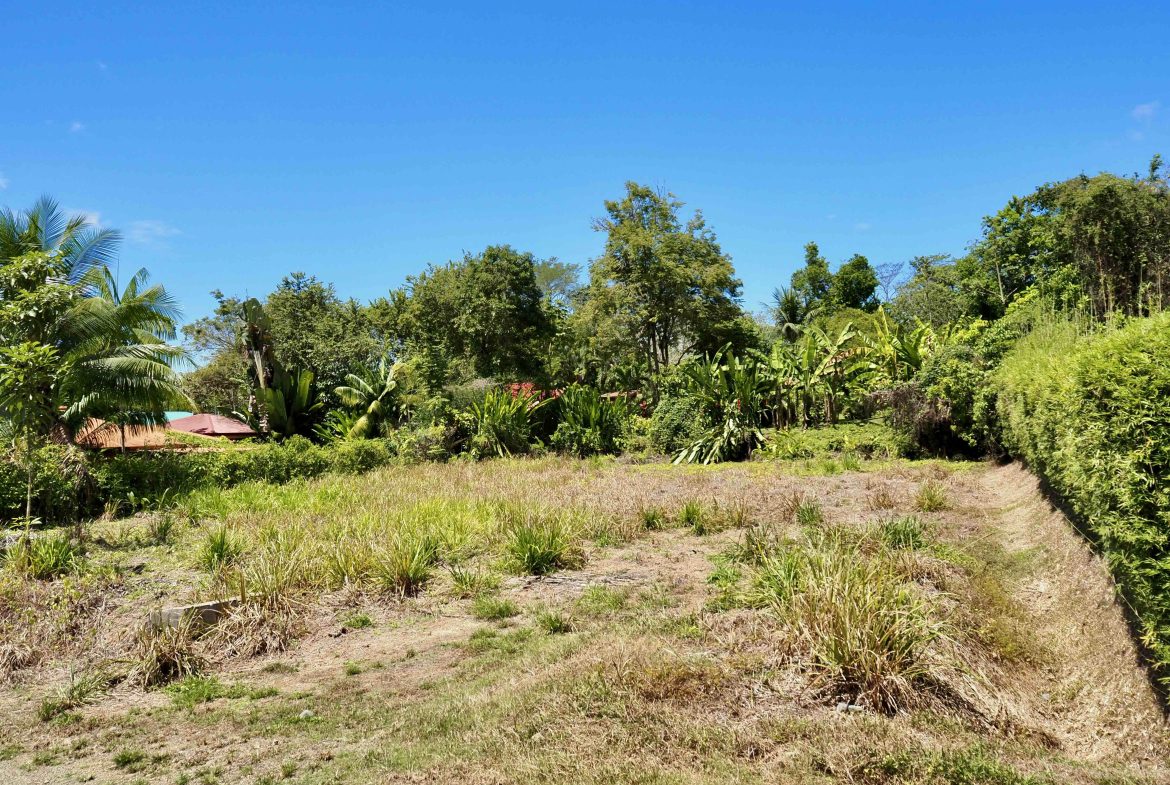 Centrally located .29 acre Ojochal Lot with Mountain Views and Ready to Build