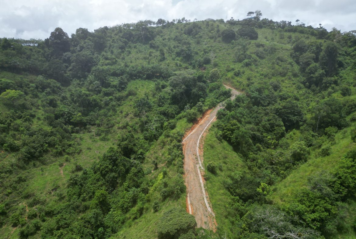 OCEAN & MOUNTAIN VIEW ESTATE WITH RIVER,CREEK, JUNGLE, PASTURE, AND DEVELOPMENT POTENTIAL NEAR DOMINICAL BEACH – 164.8-ACRE