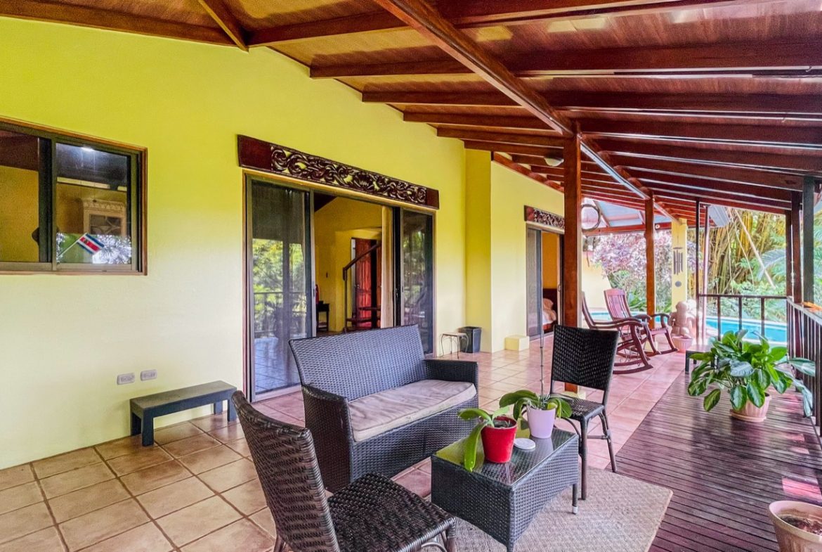 JUNGLE VIEW 2 BEDROOM HOME IN DOMINICAL