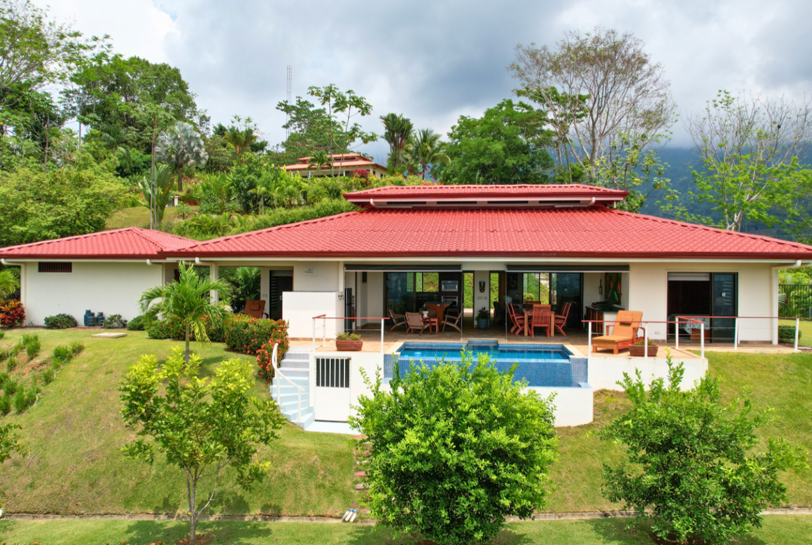 PANORAMIC COASTAL LUXURY HOME WITH OCEAN VIEWS TO DRAKE BAY AND CANO ISLAND – 0.67 ACRES, Uvita, Costa Rica — photo 3
