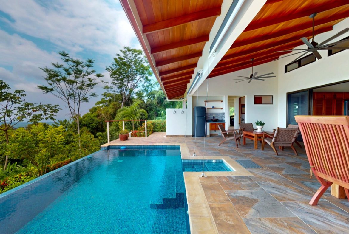 PANORAMIC COASTAL LUXURY HOME WITH OCEAN VIEWS TO DRAKE BAY AND CANO ISLAND – 0.67 ACRES, Uvita, Costa Rica — photo 8