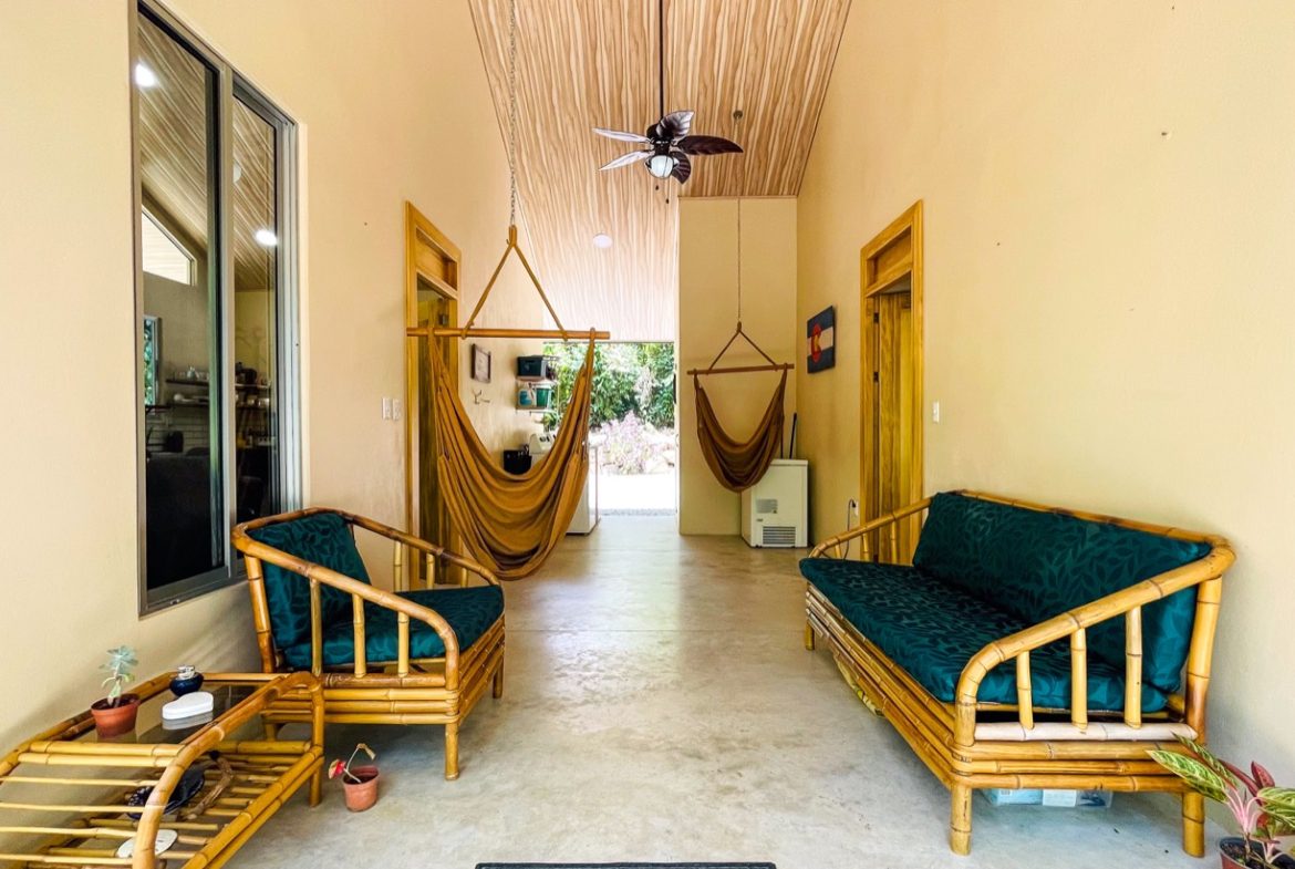 TROPICAL RIVERFRONT ESTATE IN CINCO VENTANAS – 5.65 ACRES WITH MULTIPLE HOMES, BUILD SITES & JUNGLE OASIS