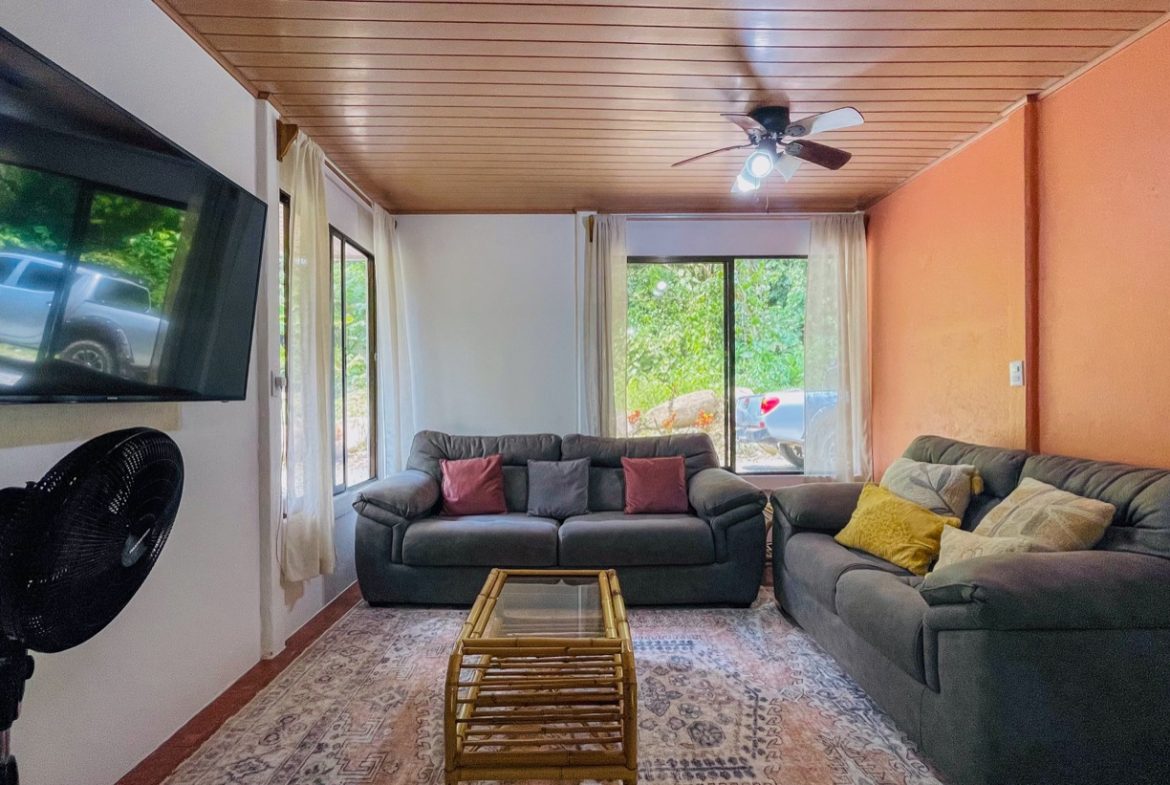 TROPICAL RIVERFRONT ESTATE IN CINCO VENTANAS – 5.65 ACRES WITH MULTIPLE HOMES, BUILD SITES & JUNGLE OASIS
