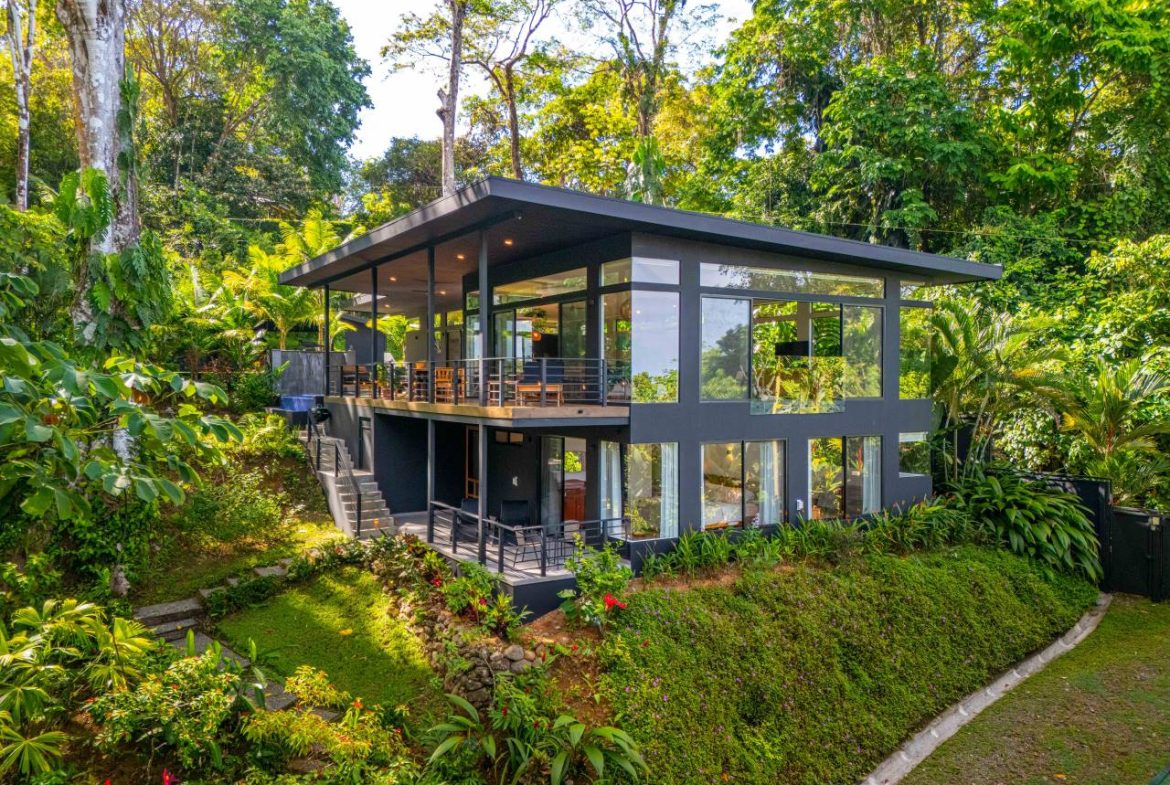 ESCALERAS MODERN HOME WITH OCEAN VIEWS DOMINICAl – 2.5 ACRES, Uvita, Costa Rica — photo 4