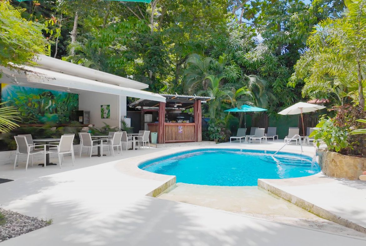 TWENTY-TWO ROOM HOTEL PROPERTY, IN MANUEL ANTONIO – 0.42 ACRES