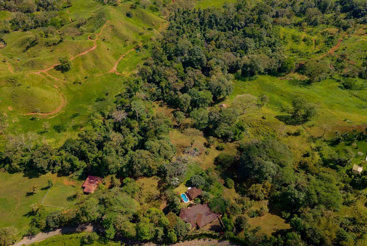 PROPERTY WITH FOUR BEDROOMS HOME, IN NARANJITO QUEPOS – 2 ACRES