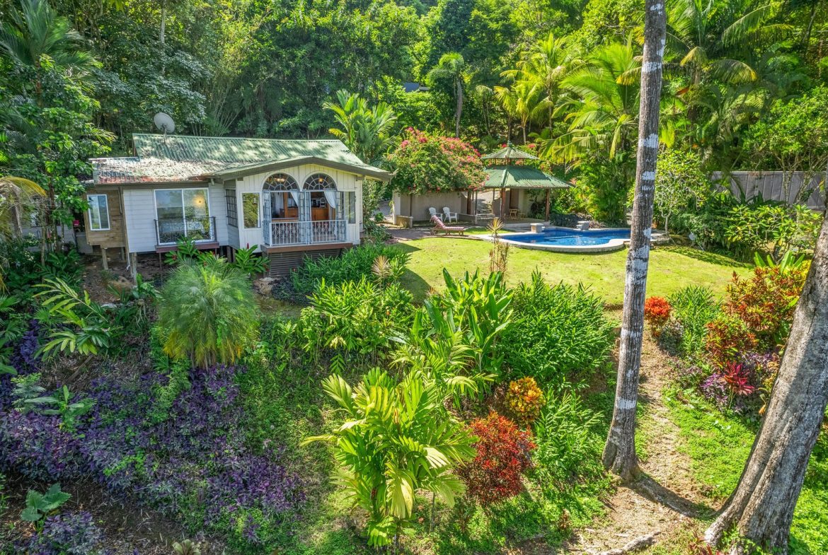 JUNGLE PROPERTY WITH THREE BEDROOM HOME, – IN LAGUNAS 1.6 ACRES, Uvita, Costa Rica — photo 2