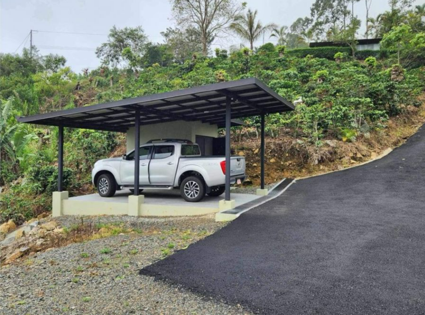 Modern country house with guest cottage amidst a coffee plantation in Perez Zeledon Costa Rica12