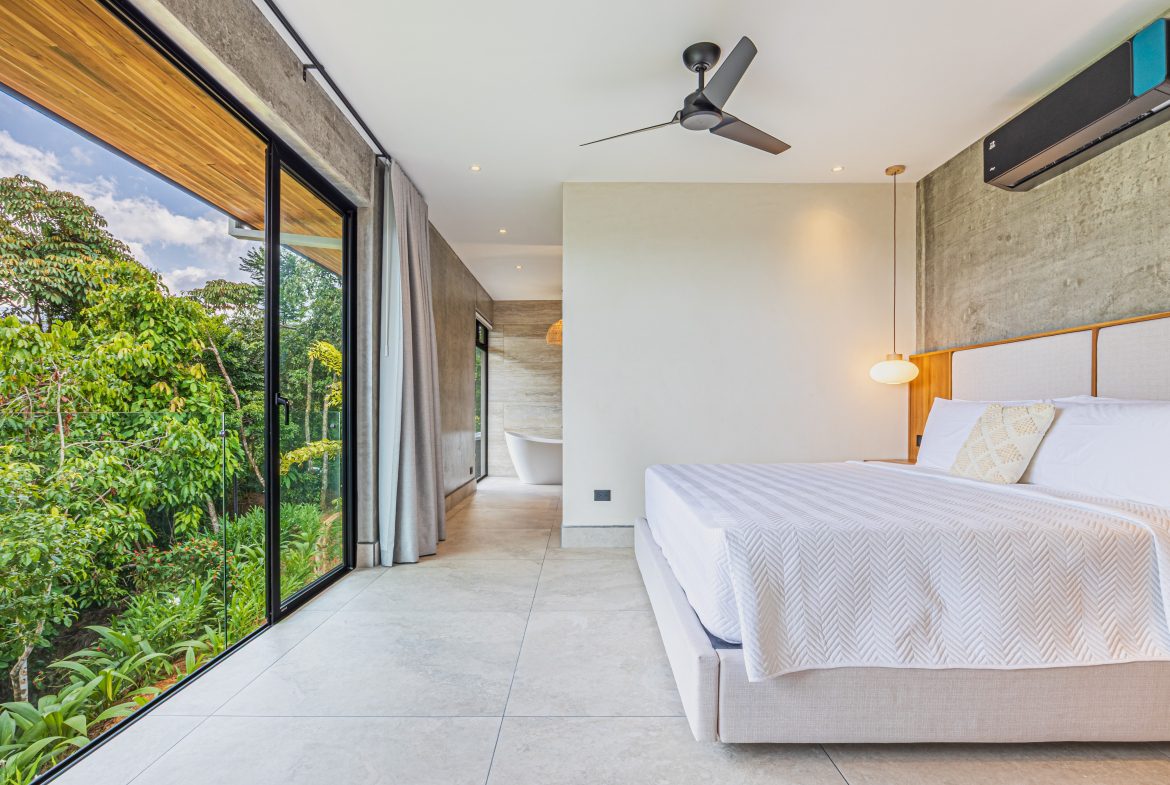 New contemporary tropical villa boasts with a movie theater and views of the iconic whale’s tail